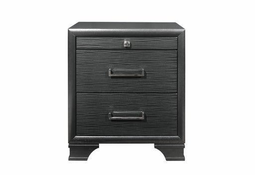 Jordyn Grey Nightstand - JORDYN-GREY-NS