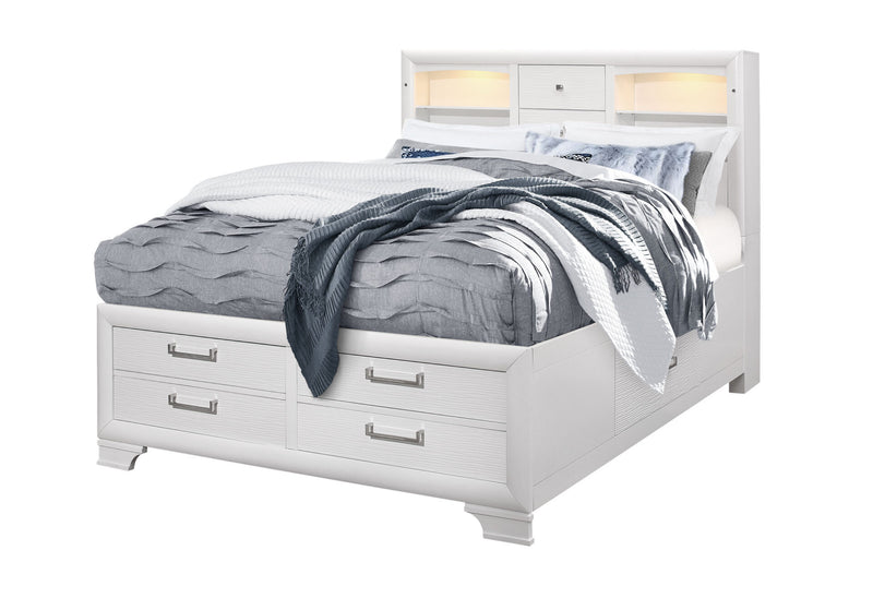 Jordyn White Full Bed Group - JORDYN-WHITE-FBG-1