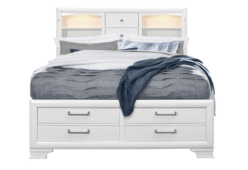Jordyn White Full Bed - JORDYN-WHITE-FB-1