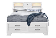 Jordyn White Queen Bed - JORDYN-WHITE-QB-1