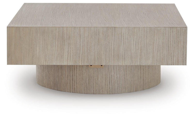 Jorielyn Light Grayish Brown Coffee Table - T712-8