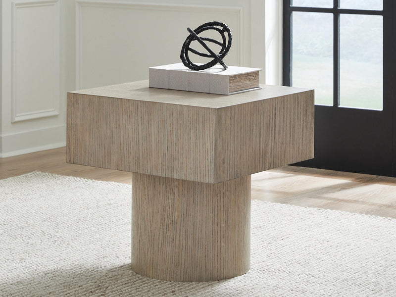 Jorielyn Light Grayish Brown End Table - T712-2