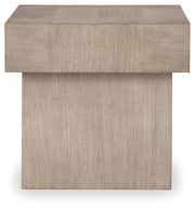 Jorlaina Coffee Table with 1 End Table in Light Grayish Brown - PKG016530