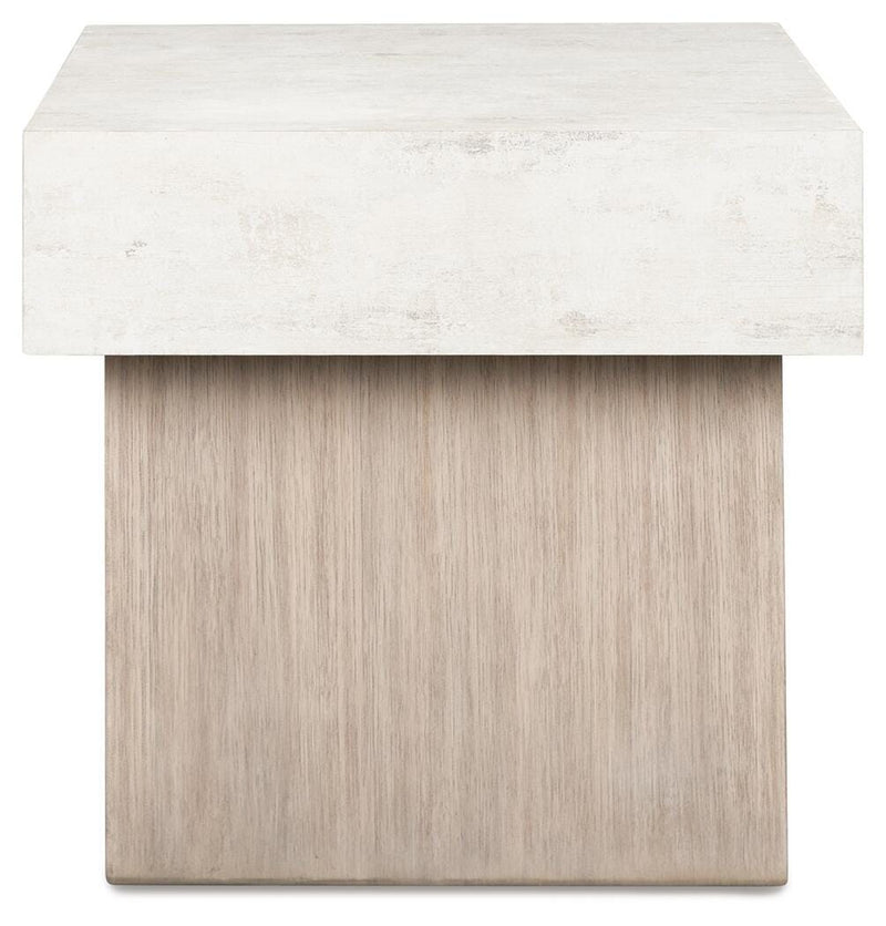 Jorlaina Light Grayish Brown End Table - T622-2