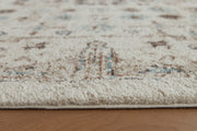 Jossler Ivory/Brown/Teal Medium Rug - R407072