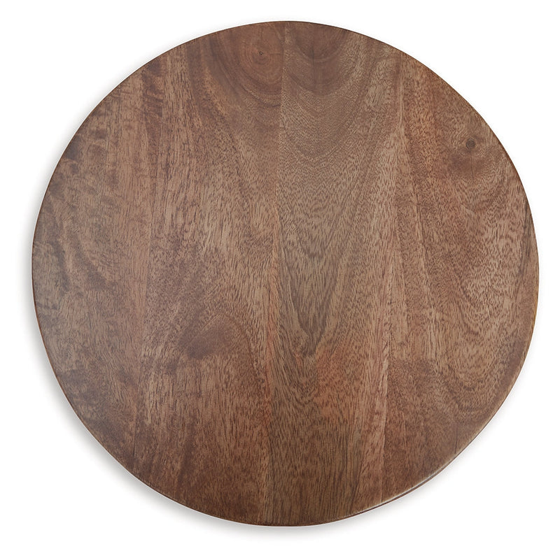 Joville Medium Brown Accent Table - A4000627