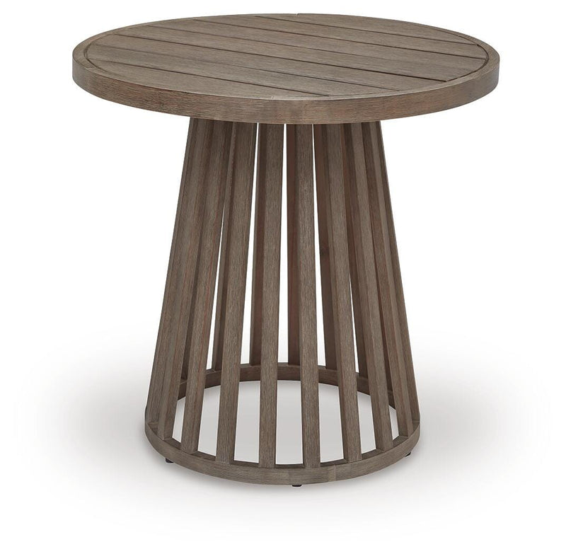 Joy Lagoon Beige Outdoor Chairs with Cushions/Table (Set of 3) - PCP310-050