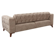 Joza 87" Wide Tufted Extendable Sofa - Gate FurnitureSofas