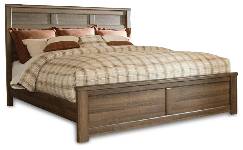 Juararo California King Panel Bed, Dresser, Chest and Nightstand - B251B46