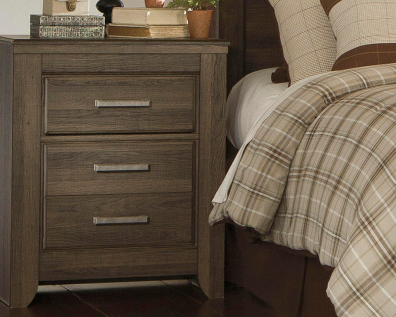 Juararo California King Panel Bed, Dresser, Chest and Nightstand - B251B46