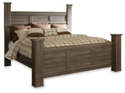 Juararo California King Poster Bed, Dresser and 2 Nightstands - B251B47