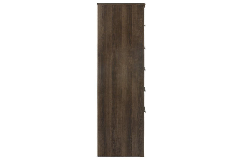 Juararo Dark Brown Chest of Drawers - Gate FurnitureChest