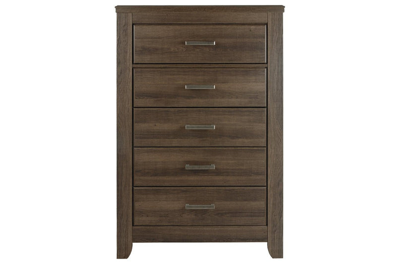 Juararo Dark Brown Chest of Drawers - Gate FurnitureChest