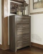 Juararo Dark Brown Chest of Drawers - Gate FurnitureChest