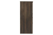 Juararo Dark Brown Dresser - Gate FurnitureDresser