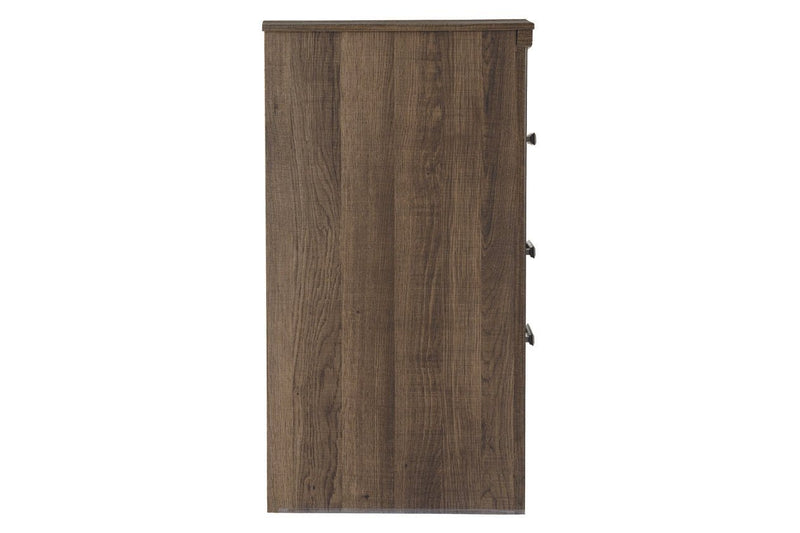 Juararo Dark Brown Nightstand - Gate FurnitureNightstand