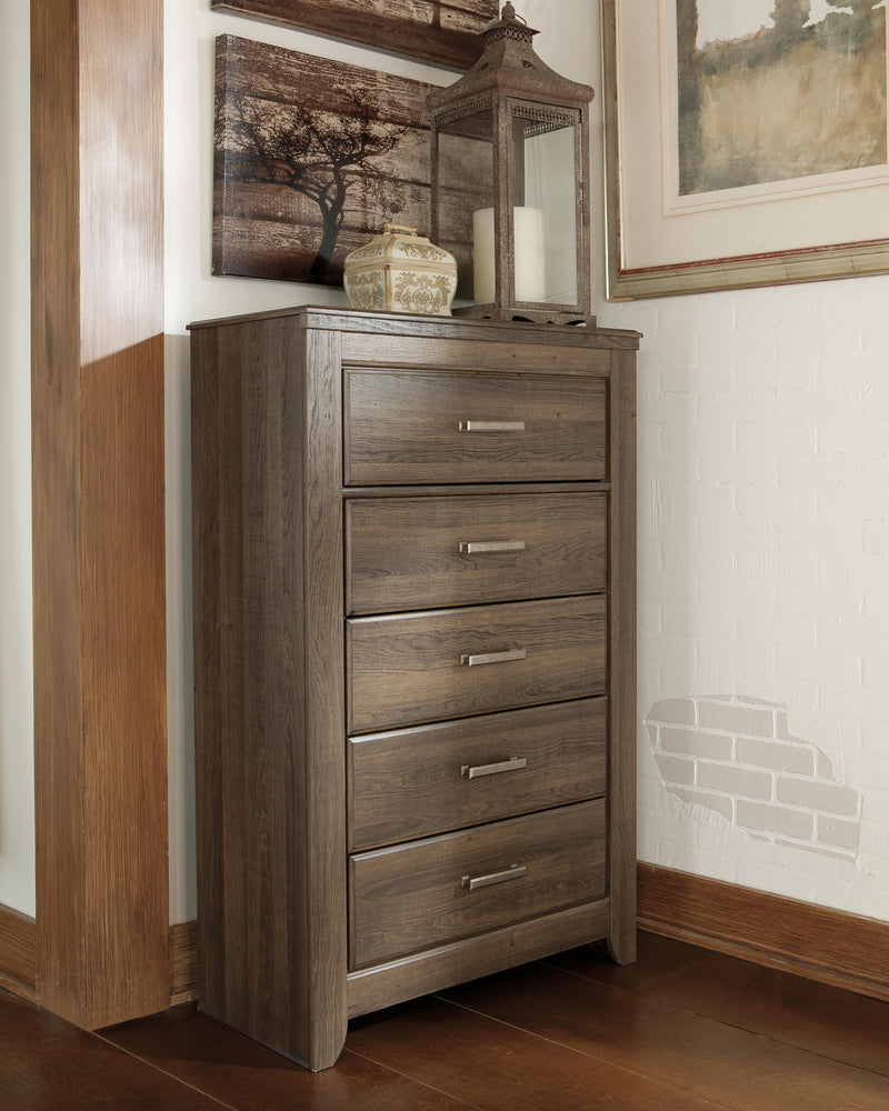 Juararo King Poster Bed and 2 Chests - B251B49