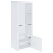 Jude 3-piece 71-inch TV Entertainment Center White High Gloss - 704251-SET