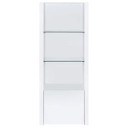 Jude 3-piece 71-inch TV Entertainment Center White High Gloss - 704251-SET