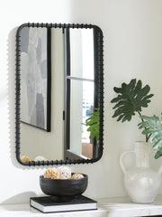 Judlow Black Accent Mirror - A8010419