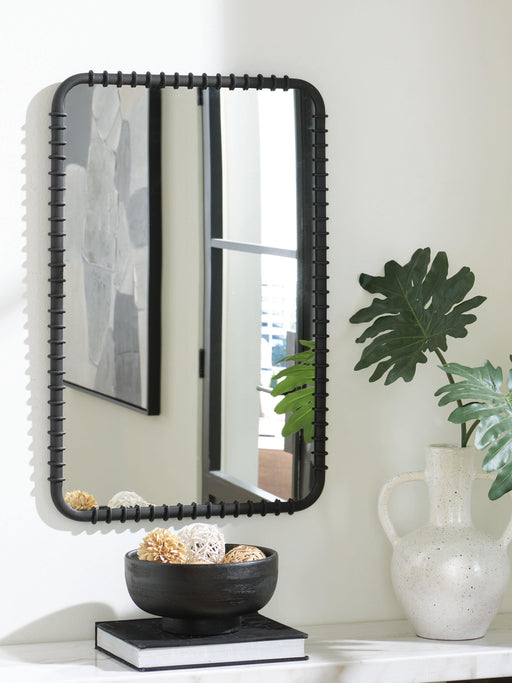 Judlow Black Accent Mirror - A8010419