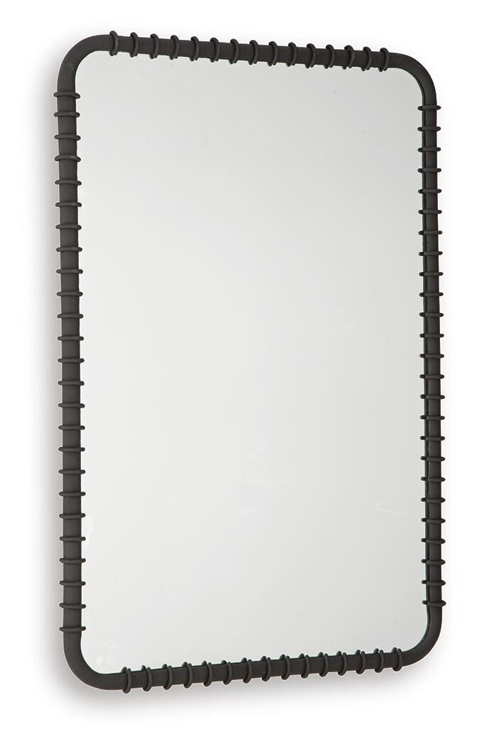 Judlow Black Accent Mirror - A8010419