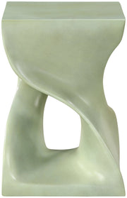 Jula Concrete End Table in Green - 626Green-ET
