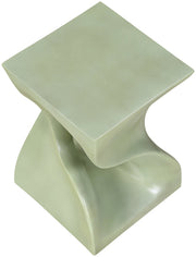 Jula Concrete End Table in Green - 626Green-ET