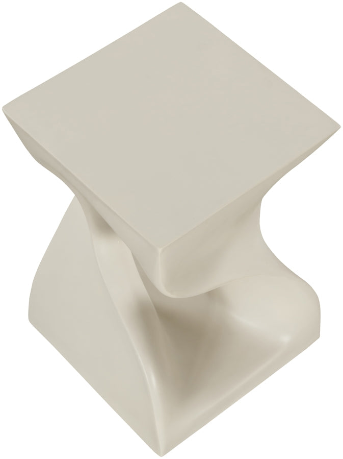 Jula Concrete End Table in Taupe - 626Taupe-ET