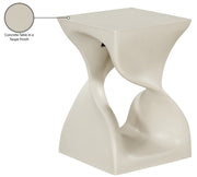 Jula Concrete End Table in Taupe - 626Taupe-ET