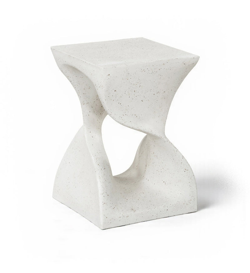 Jula Concrete End Table in Terrazzo - 626Trzo-ET