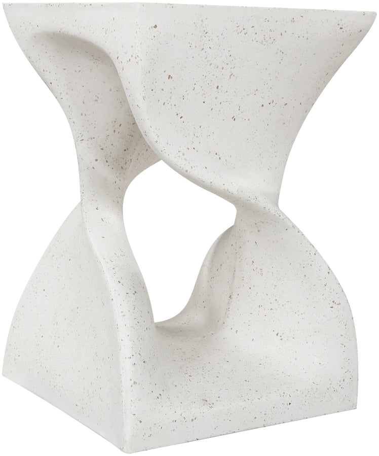Jula Concrete End Table in Terrazzo - 626Trzo-ET