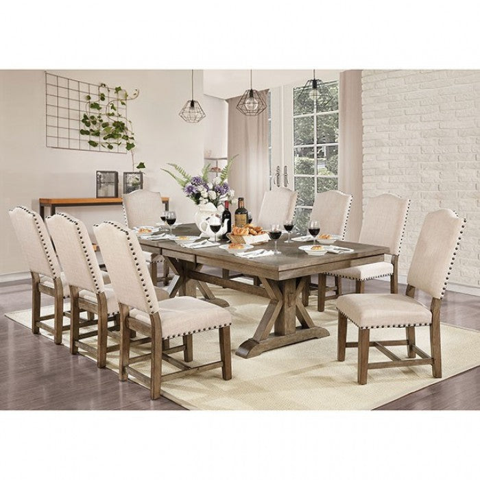Julia Light Oak/Beige Dining Table - CM3014T-TABLE