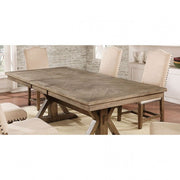 Julia Light Oak/Beige Dining Table - CM3014T-TABLE
