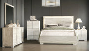 Juliet White King 5 Piece - JULIET-WT-K-5PC
