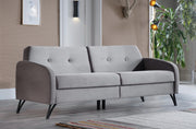 Juniper 3 Seat Sleeper (Vika Grey) - Gate FurnitureSleeper Sofa