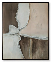 Junward Brown/Tan/White Wall Art - A8000461