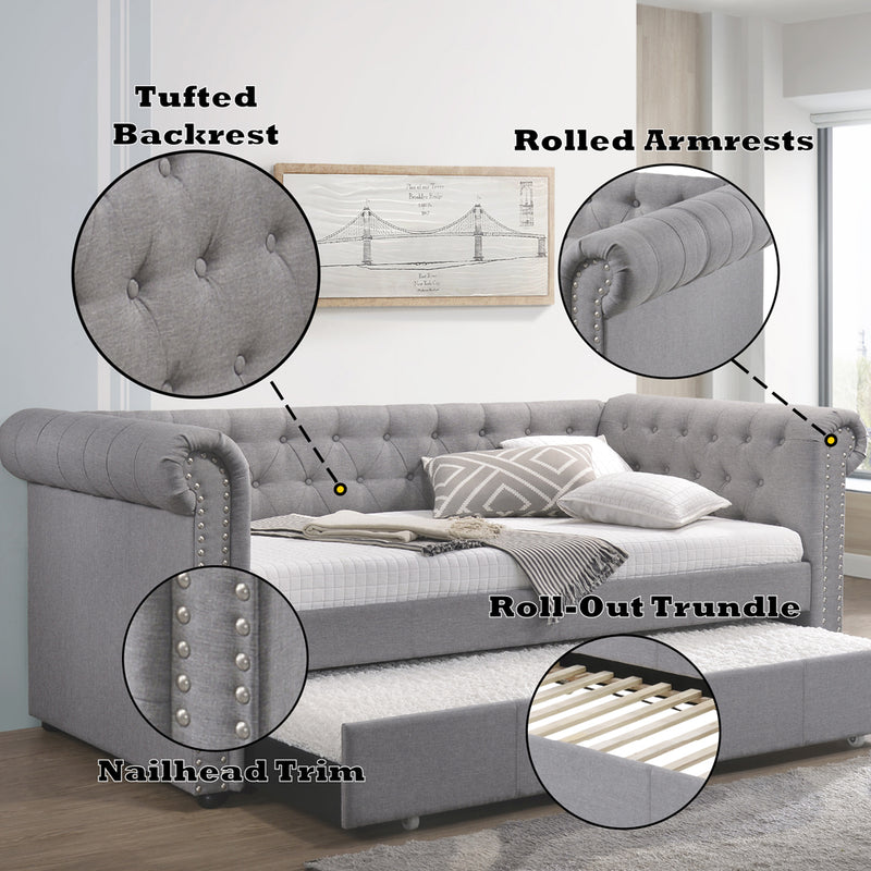 Justice Daybed W/Trundle (Twin) - 39405