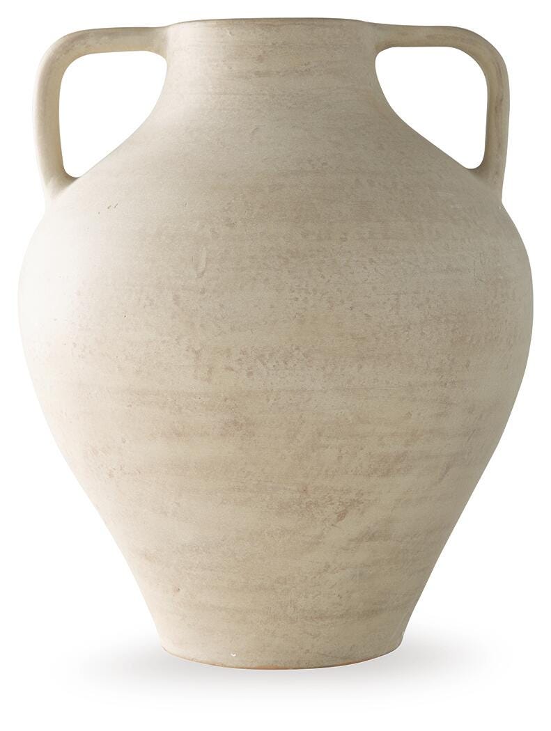 Justy Antique Beige Vase - A2000882