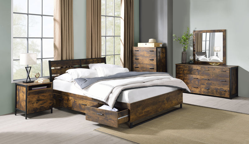 Juvanth EK Bed W/Storage - 24257EK