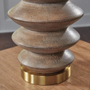Jyllyard Brown/Gold Finish Table Lamp - L235944