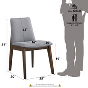 Kaela SIDE CHAIR (SET-2) - DN02926