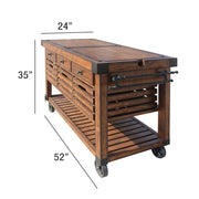 Kaif Kitchen Cart - 98184
