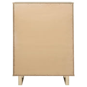 Kailani 5-drawer Bedroom Chest of Drawers Beige Oak - 225045
