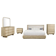 Kailani 5-piece Queen Bedroom Set Beige Oak - 225041Q-S5