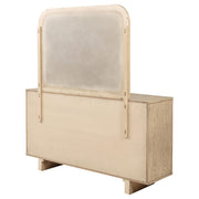 Kailani 9-drawer Dresser and Mirror Beige Oak - 225043M