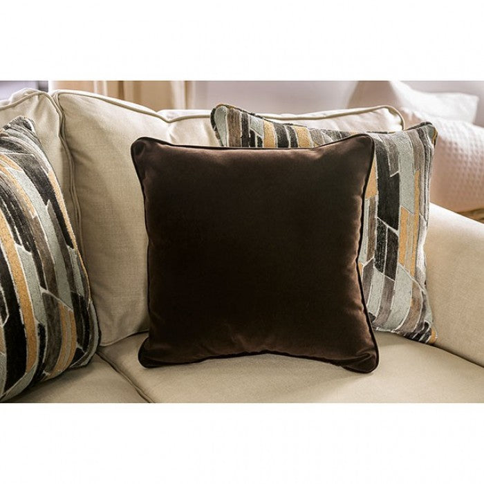Kailyn Sand/Brown Sofa - SM8008-SF