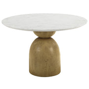 Kala Round Dining Table w/Marble Top - DN02390