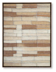 Kalanmore Brown/Tan/White Wall Art - A8000460