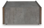 Kallenny Brown/Gray Coffee Table - T669-8